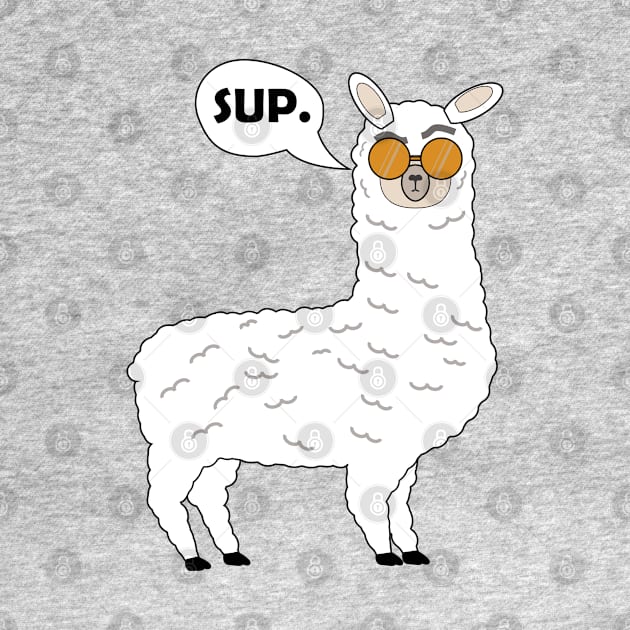 Sup llama by monkeywizzzard